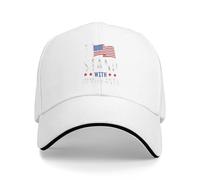 KWQDOZF Gli immigrati Rendono Grande l'America. Cappello Io STO con Gli immigrati. Cappelli da Golf per papà, per Uomo e Donna. cap