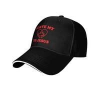 KWQDOZF Ho Dato Il Mio a Gesù, Berretto da Baseball per Uomo e Donna, Regolabile, Leggero, Classico, da Camionista, Elegante, da Ind