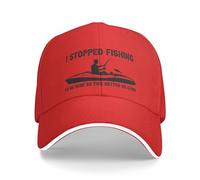 KWQDOZF Ho smesso di Pescare per Essere Qui, Quindi è Meglio Che Questo Sia Un Buon Cappello da Uomo