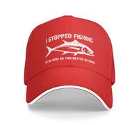 KWQDOZF Ho smesso di Pescare per Essere Qui, Quindi Questo è Meglio Che Sia Un Buon Cappello da Baseball per Donna