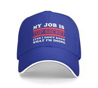 KWQDOZF Il Mio Lavoro è Top Secret, nemmeno io so Cosa STO Facendo. Cappello da Donna Cool.
