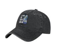 KWQDOZF Il Nicaragua e Il Guatemala Sono nel Mio Berretto da Baseball per Uomo e Donna, in Denim Lavato Vintage, in Cotone, regolabil