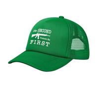 KWQDOZF Il Secondo Protegge Il Primo Cappello da Camionista, Divertente Berretto da Baseball in Rete, da Donna e da Uomo, Estivo, da