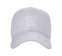 KWQDOZF Invecchiare è per i femminucce! Cappello da Baseball Regolabile per Uomo e Donna