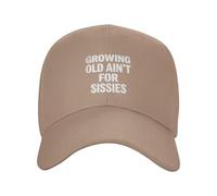 KWQDOZF Invecchiare è per i femminucce! Cappello da Baseball Regolabile per Uomo e Donna