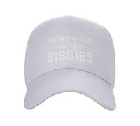 KWQDOZF Invecchiare è per i femminucce! Cappello da Baseball Regolabile per Uomo e Donna