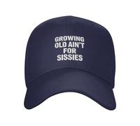 KWQDOZF Invecchiare è per i femminucce! Cappello da Baseball Regolabile per Uomo e Donna