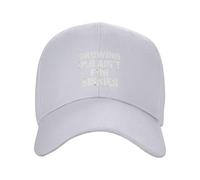 KWQDOZF Invecchiare è per i femminucce! Cappello da Baseball Regolabile per Uomo e Donna