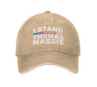 KWQDOZF Io STO con Thomas Massie Trucker Hat Dad Baseball cap