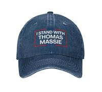 KWQDOZF Io STO con Thomas Massie Trucker Hat Dad Baseball cap