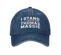 KWQDOZF Io STO con Thomas Massie Trucker Hat Dad Baseball cap