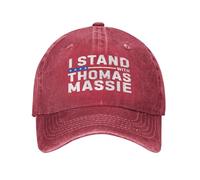 KWQDOZF Io STO con Thomas Massie Trucker Hat Dad Baseball cap