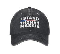 KWQDOZF Io STO con Thomas Massie Trucker Hat Dad Baseball cap