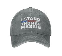 KWQDOZF Io STO con Thomas Massie Trucker Hat Dad Baseball cap
