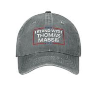 KWQDOZF Io STO con Thomas Massie Trucker Hat Dad Baseball cap