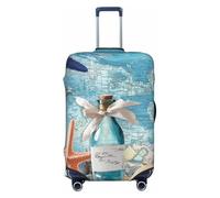 KWQDOZF l Elements Starfish Coral Shades Beach Travel Luggage Cover Protector Suitcase Protect Fits 31-32 Inch