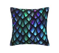 KWQDOZF Modello magico Bandiera americana Stelle Strisce Divano decorativo Fodere per cuscini Set quadrato Federa per divano Camera da letto Divano auto 20 X 20 pollici