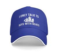 KWQDOZF Parlo Solo con Ragazzi con Cappello da Barca