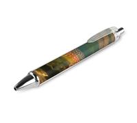 KWQDOZF Penna a sfera per pesca a mosca Brook Trout, penna a sfera retrattile con inchiostro nero, impug super morbida, penna a inchiostro da 0,5 mm, punta media, penne da ufficio, 1 pezzo