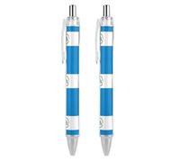 KWQDOZF Penna a sfera retrattile con bandiera del Nicaragua, inchiostro nero, punta fine da 0,5 mm, forniture per ufficio per insegnanti e infermieri