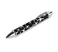 KWQDOZF Penna a sfera retrattile liscia a forma di aeroplano, penne in gel stampate, penna a sfera con inchiostro nero, articoli per ufficio per uomini e donne