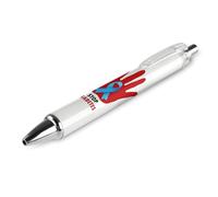 KWQDOZF Penne a sfera Blue Ribbon per il mese della consapevolezza del diabete, punta fine (0,5 mm), penne a scatto con scrittura, penne gel con inchiostro nero, 1 pezzo