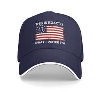 KWQDOZF Questo è esattamente ciò per Cui Ho votato: Il Berretto da Baseball Hats PRO 47