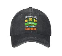 KWQDOZF Regali di Compleanno Divertenti per Il 50° Compleanno. Ci Ho Messo 50 Anni per apparire così Bene. Cappellino da Baseball Vin