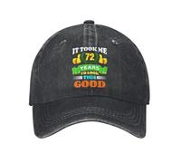 KWQDOZF Regali di Compleanno Divertenti per l'80° Compleanno. Ci Ho Messo 80 Anni per apparire così Bene. Cappellino da Baseball Vint