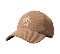 KWQDOZF Resta umile, Cappellini da Baseball in Velluto a Coste Hustle Hard per Donne e Uomini, Cappelli da Sole Vintage Regolabili