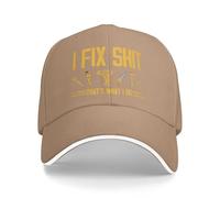 KWQDOZF Riparo Le Cose, Cappellino da Baseball, ecco Cosa Faccio