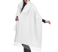 KWQDOZF Scialle in pashmina con frange, stile religioso cristiano, con scritta Gesù mi ama, per la festa nuziale