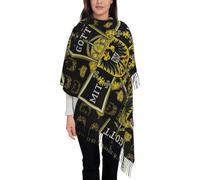 KWQDOZF Sciarpa coperta calda per l'inverno, uno scialle con bandiera imperiale Kaiser per le donne, caldo e morbido lungo invernale