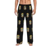 KWQDOZF Stemma di Porto Rico Pantaloni da iama da uomo