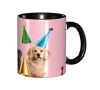 KWQDOZF Tazza da caffè con stampa bulldog francese divertente - Tazza in ceramica bicolore da 11 once con motivo 3D | Regali carini per uomini, donne, ufficio, lavoro