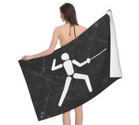 KWQDOZF Telo mare grande per scherma, resistente alla sabbia, assorbe l'acqua, per spiaggia, piscina, campeggio