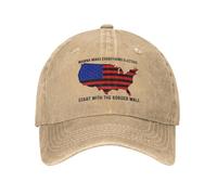 KWQDOZF Vuoi Che Tutto Sia Elettrico? Inizia con Il Cappello Border Wall da Uomo.