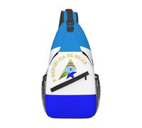 KWQDOZF Zaino a tracolla regolabile con bandiera americana vintage per la pesca - Borsa a tracolla casual per viaggi, palestra e uso quotidiano