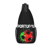 KWQDOZF Zaino a tracolla regolabile con bandiera di Santa Lucia - Borsa a tracolla casual per viaggi, palestra e uso quotidiano