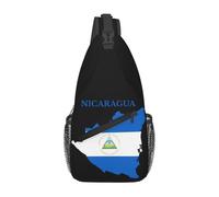 KWQDOZF Zaino a tracolla regolabile con bandiera di Santa Lucia - Borsa a tracolla casual per viaggi, palestra e uso quotidiano