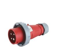 KWQNPHTRN Connettore for Spina e Presa Industriale Mobile esposto e Nascosto Spina obliqua Spina Dritta Centro Dati Illuminazione for palcoscenici Fabbrica(4P 16A IP67 6H)