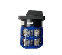 KWQNPHTRN LW26-160A, interruttore a camma rotante bipolare, 8 terminali, doppio controllo di potenza, multiposizione, 160 A, 690VYMW26-160/2(0-1)