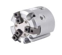 KWQNPHTRN Pneumatico a tre ganasce Centro Foro Passante Pinza Finger Air Claw mhsh3-16D mhsh3-20D mhsh3-25D mhsh3-32D 40D 50D 63D Cilindro (Mhsh3-63d)
