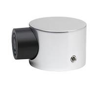 KWS 102283696 Fermaporta a Pavimento, Diametro 50 mm, Altezza 35 mm, Argento anodizzato