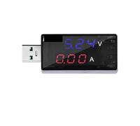 KWS-11VA 4-30V 0-6A Tester di tipo C Voltmetro Amperometro Misuratore USB digitale Supporto for ricarica rapida da 120 W for telefoni cellulari