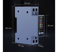 KWS303L DinRail Misuratore di Potenza AC Misuratore di Corrente di Tensione con