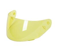 KWTN Motociclo For MHR-FF-15 Visiera for casco da moto in vetro for LS2 for FF352 for FF351 for FF802 for FF369 for FF384 Guida in sicurezza(Yellow)