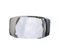 KWTN Motociclo Lenti for visiera casco, visiere HJ33 for HJC I90, protezione solare ad alta resistenza, accessori for (solo for uso diurno)(Silver-day Use Only)