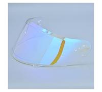 KWTN Motociclo Parti di ricambio for casco Visiera for casco for MT-V-12 for MT for Stinger for Thunder 3 for 3SV Guida in sicurezza(Revo blue)