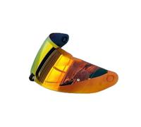 KWTN Motociclo Visiera for casco da moto for HJC for I70 for I10 for HJ-31 Accessori for lenti for casco Guida in sicurezza(Red Gold)
